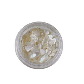 Naility! Naked Shell Stone, White, 0.1 oz (3.5 g)