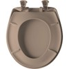 Bemis Classic Colors Slow Close Toilet Seat, Easy Clean Hinges