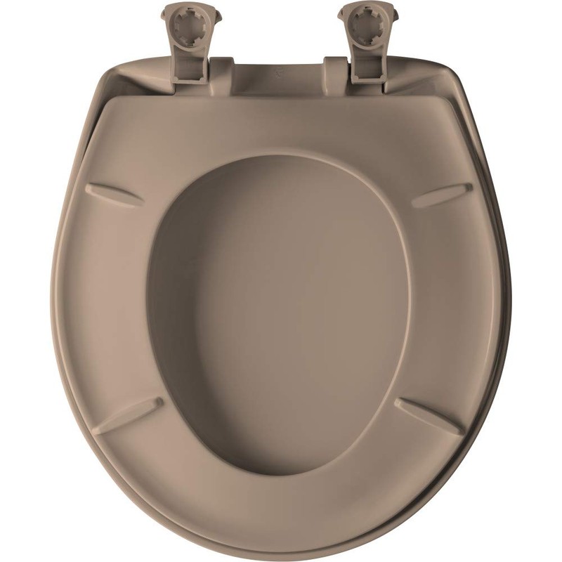 Bemis Classic Colors Slow Close Toilet Seat, Easy Clean Hinges