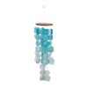 Deco 79 Capiz Shell Waterfall Windchime, 6" x 6" x