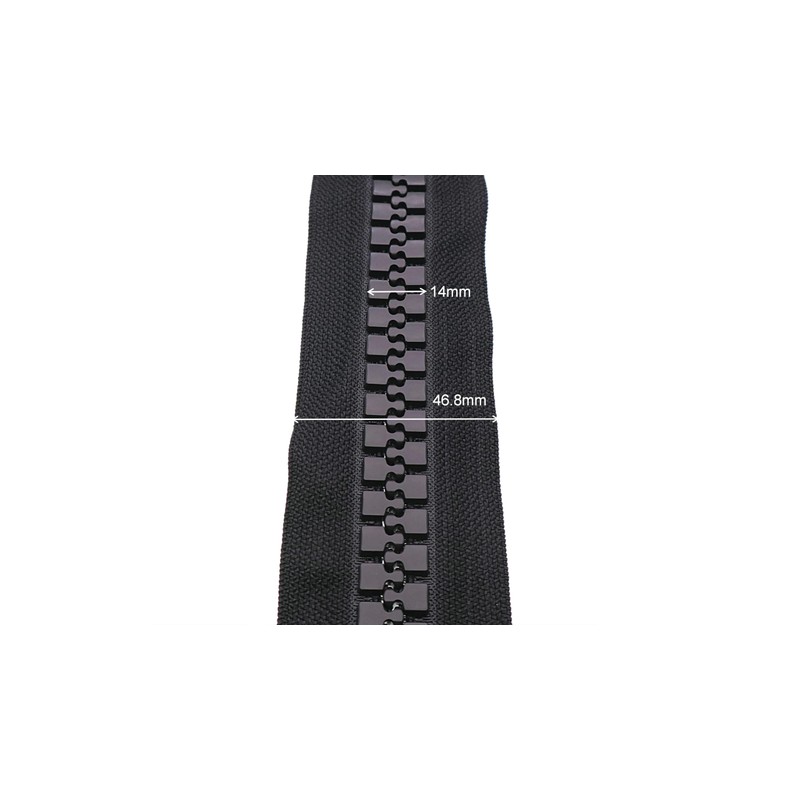 80cm #20 Giant Plastic Separating Zippers for Sewing Tents, Coats,