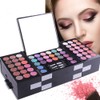PhantomSky 148 Colours Eyeshadow Palette Makeup Kit with Eyebrow Powder,
