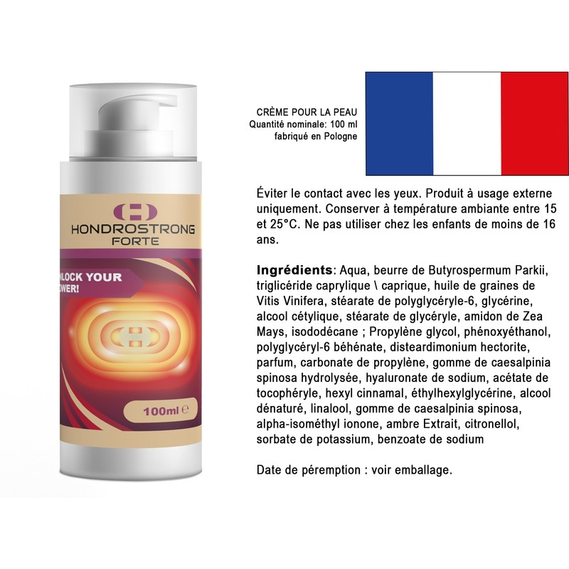 Hondrostrong Forte Cream 100 ml