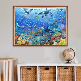AveJoys Puzzle for Adults 1000 Pieces Underwater World 70 x 50 cm Puzzles for Adults Educational Game Challenge Toy 1000 Pieces Puzzles for Adults Children