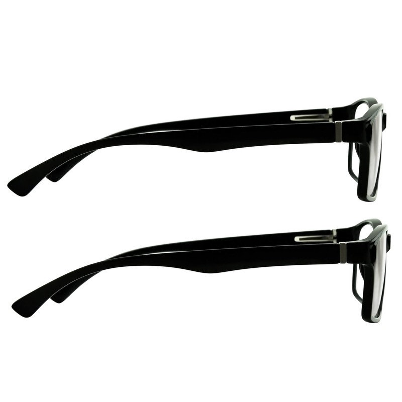 TruVision Readers Computer Reading Glasses 9601-2-Black-2.75