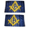 3x5 Mason Masonic Emblem Flag Double Sided Nylon Flag 3'x5'