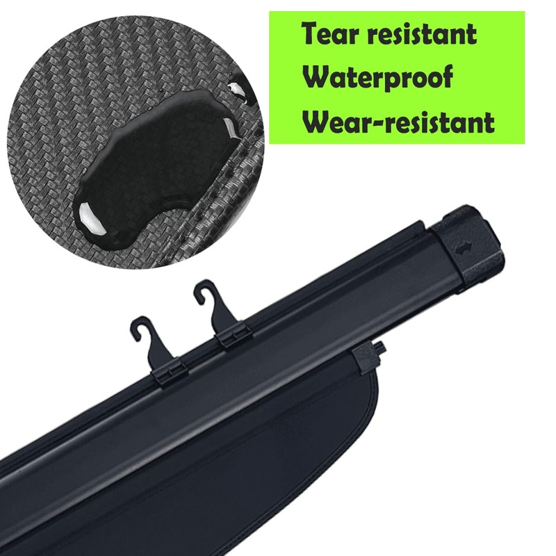 VIWINLA Retractable Trunk Cover Compatible with 2007 2008 2009 2010