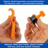 Tile Levelling System, Pack of 100, for 1.5-8 mm Joint