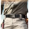 KEMISANT Tactical Belt for Men, Military Hiking Rigger Heavy Duty
