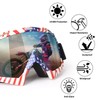 4-FQ Motorcycle Goggles Dirt Bike ATV Motocross Riding Racing Glasses