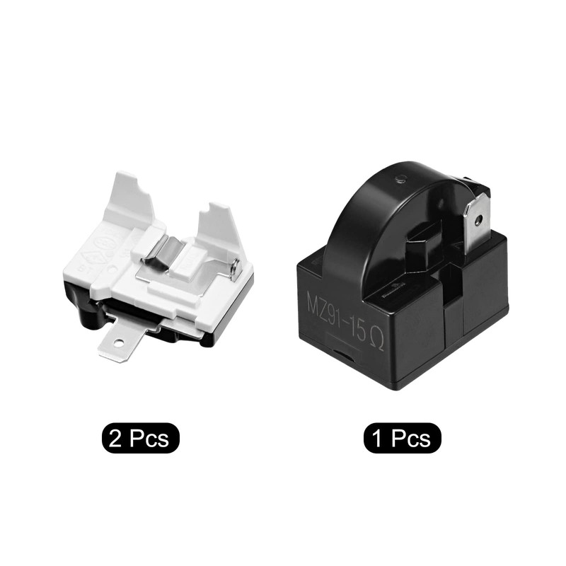 sourcing map 1 Pack Start Relay Black 1 Pin and