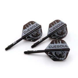 Cuesoul Darts Integrated Darts and Flight Standard Shape Set of 3