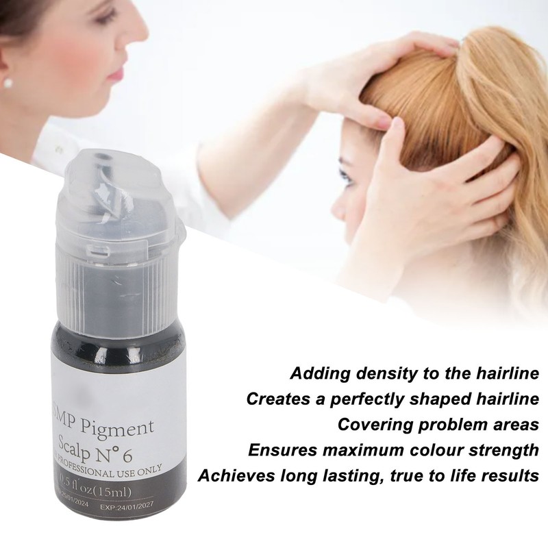 SMP Tattoo Scalp Pigment Realistic Professional Herbal Extract Tattooing Microblading
