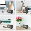 Digital Alarm Clock with USB Port for Charging Adjustable Brightness