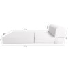 Danfuton Sleeper Chair Folding Foam Beds, Foldable Sofa Bed Sit