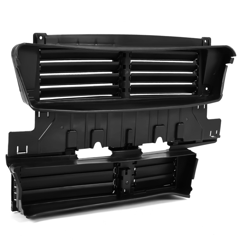 HECASA Radiator Grille Shutter Compatible with 2017-2020 Ford Fusion &