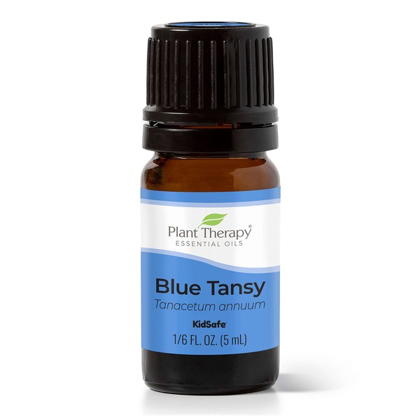 Plant Therapy Blue Tansy Essential Oil 100% Pure, Undiluted, Natural Aromatherapy, Therapeutic Grade 5 mL (1/6 oz)