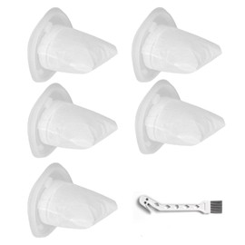 5 Pack HNVCF10 Filter Replacement for Black and Decker Hand Vacuum HNVC215B10, HNV215B12, HNVC215BW52, HNVC115J06, HNVC115B22, HNVC220BCZ01, HNVC220BCP07 Filter