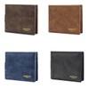 TOEDNNQI Men's Wallet, Bifold Wallet, Card Holder, Men's Wallet, Folding