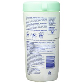 Wet Ones Sensitive Skin Hand Wipes, Unscented, Alcohol-Free Wet Wipes, 40 Count Canister