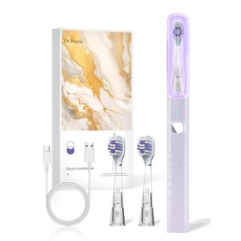 Cepillo de dientes eléctrico sónico para adultos y niños con modo UV - Limpieza profunda de 38000 VPM y 4 modos de limpieza, cepillo de dientes recarg