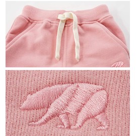 Toddler Baby Boys Girls Sweeatpants Cotton Pure Color Bear Active Jogger Pants with Drawstring 1-6T (18-24 Months, Dark Grey)