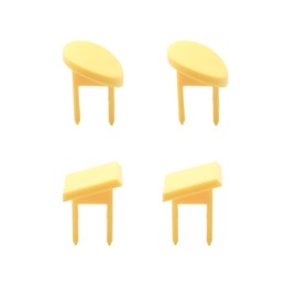 60256 22256 Round Square Safety Switch Keys for Sears Craftsman Table Saw,Sander,Band Saw,Drill Press Power Tools,4 pcs