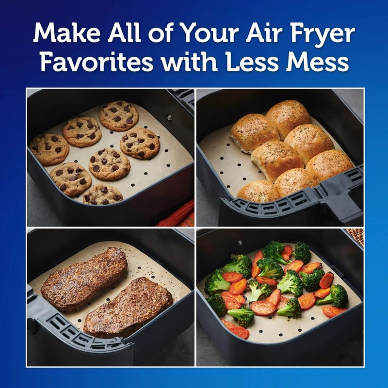 Reynolds Kitchens Air Fryer Liners, 50 Count (Pack of 6)