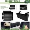 Qyebbk 2PCS Center Console Organizer for 2010-2024 Toyota 4Runner Insert