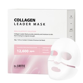 Santte Collagen Leader Mask 30g 1 box (4 sheets) / 상떼 콜라겐 리더 마스크 30g 1박스(4매입)