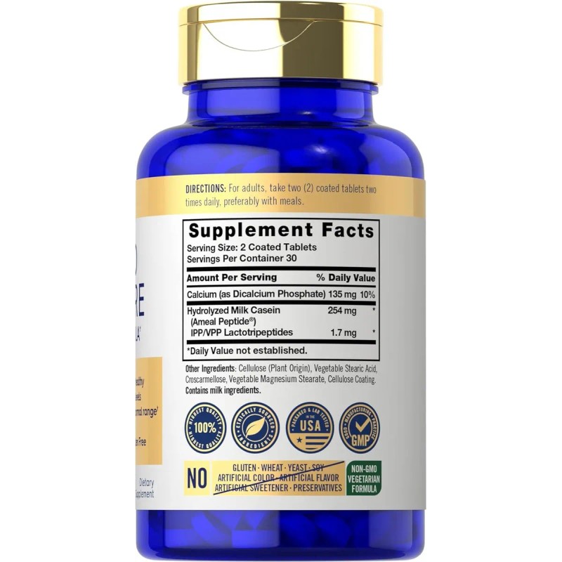 Suplemento Controlar Presión Arterial Hecho Usa Sabor