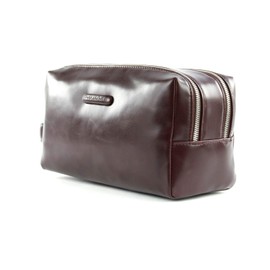 Piquadro Blue Square Toiletry Bag 24.5 cm, Mogano, Toiletry bag