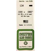 Evergreen 70EG134 Scale Model Flat Bar, 0.03 x 0.08 inches
