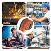 QeeLink TIG Welding Torch Cable Cover Flame Resistant Leather Brown