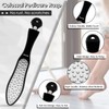Auxmir Callus Remover Foot File Stainless Steel and ABS Plastic,