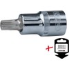 KS Tools 918.3888-E 3/8 Chrome+ Bit Socket Tx, T55