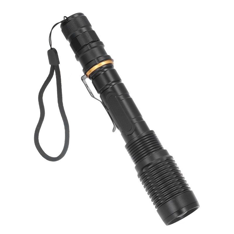 Telescopic Zoomable Flashlight 5 Lighting Modes 5000LM Waterproof Bright Flashlight