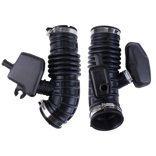 2 Pieces Air Cleaner Intake Tube Hose Driver Passenger Side