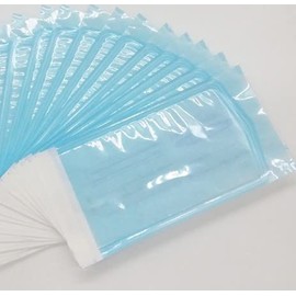 [200 Pcs] Self Sealing Sterilization Pouches (200 Pcs (90 x 260 mm (3.60 x 10.40 inches)