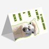 Smithtuy Funny Emotional Support Card with Smiling Alpaca - Thinking