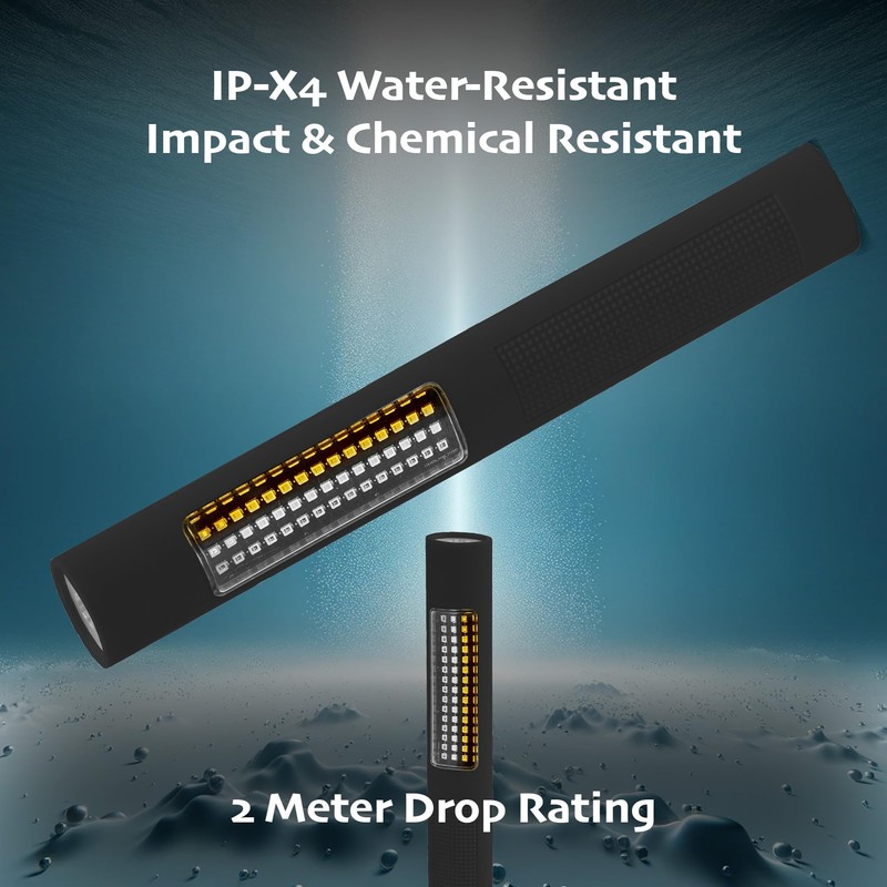 Nightstick NSP-1174 LED Safety Light & Flashlight - White &