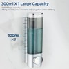Shampoo and Conditioner Dispenser, modunful Shower Dispenser 1 Chamber No