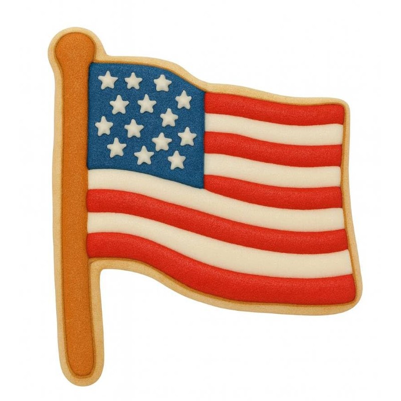 Flag 3.75 Inch Cookie Cutter from The Cookie Cutter Shop