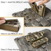 IDOGEAR Single Pistol Mag Pouch Elastic Molle Top Open Pouch