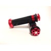 nakira Bike Grip, Rubber, Aluminum, Bar End, General Purpose, Hex