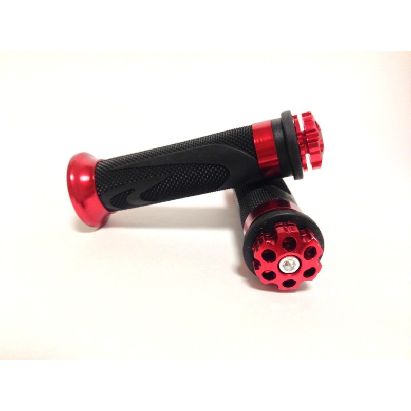 nakira Bike Grip, Rubber, Aluminum, Bar End, General Purpose, Hex