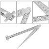 Stainless Steel Welding Taper Gap Gauge Portable Depth Ruler Hole