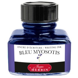 J. Herbin Fountain Pen Ink - 30 ml Bottled - Bleu Myosotis