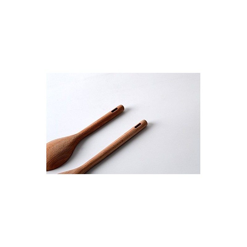 Lautechco? 4pcs/set Japanese Style Wooden Measuring Spoons Set Healthy No