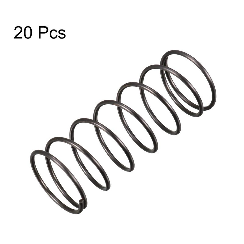 sourcingmap Compression Spring - 1.2mm Wire Dia , 20mm OD